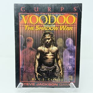 GURPS Voodoo The Shadow War RPG Steve Jackson Games Book